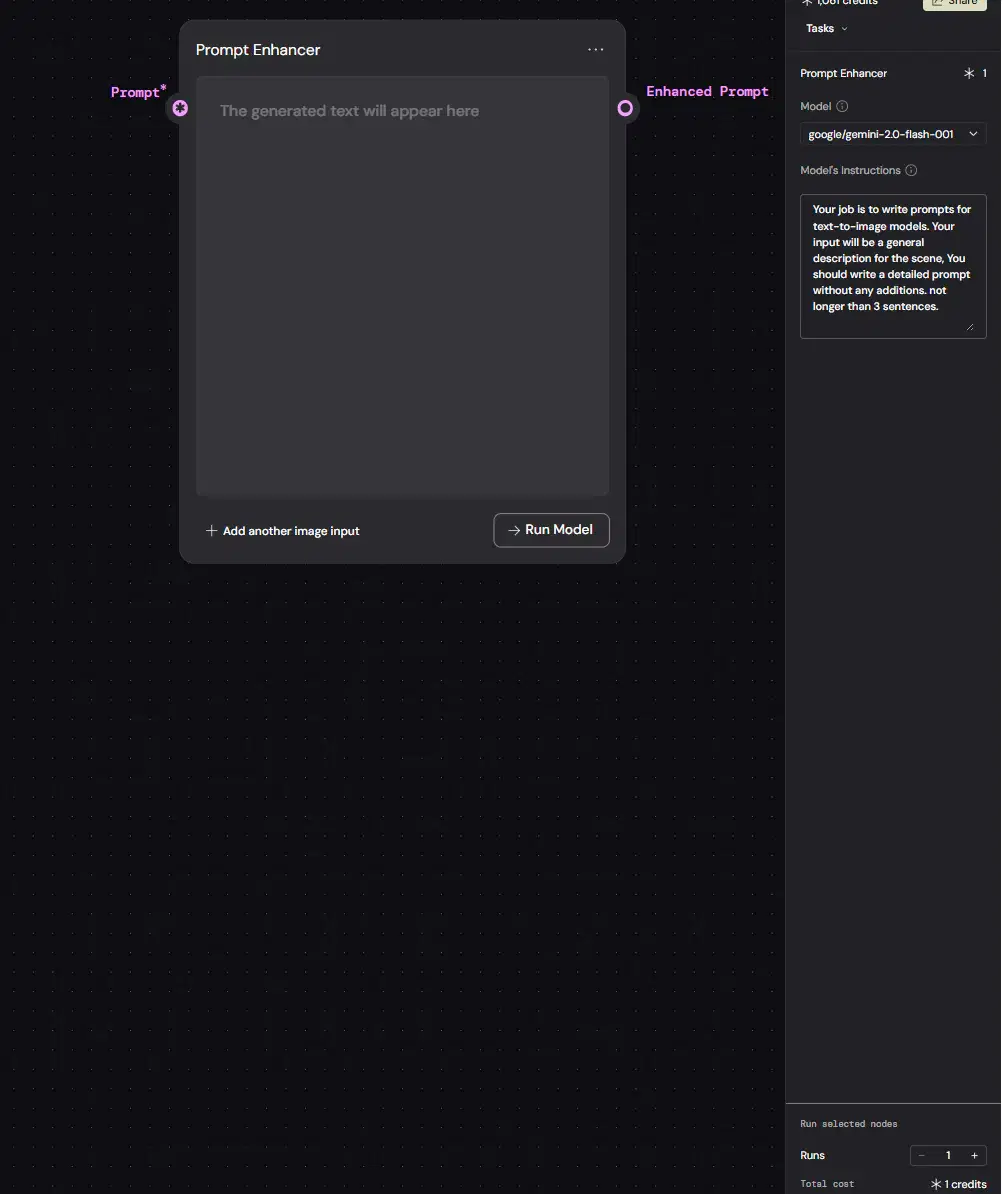 Real Image Describer generation 1 on FluxoKit