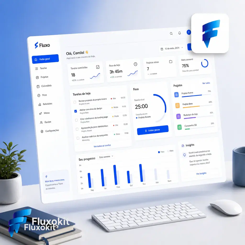 Real QWEN Image Editor Plus generation: Add the FluxoKit logo as an app-icon badge on the dashboard corner