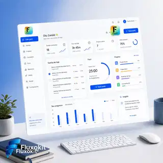 Reve Edição - Adicione o logo da FluxoKit como ícone de app no canto do painel
