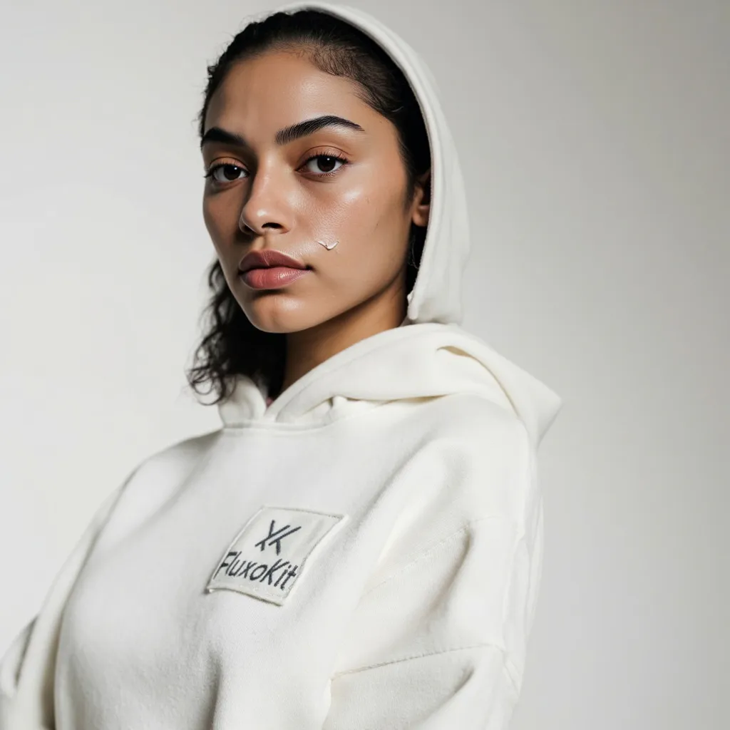 Patch bordado em hoodie