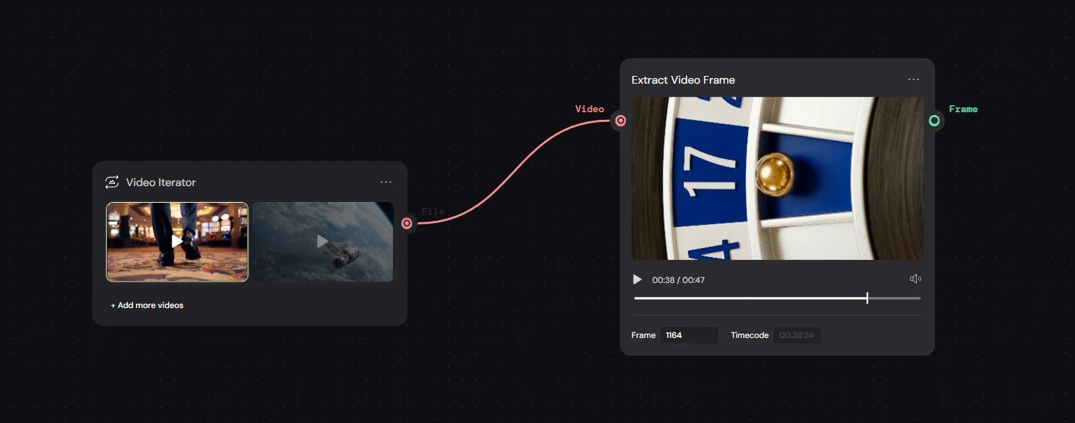 Preview estatico de imagem para video no FluxoKit