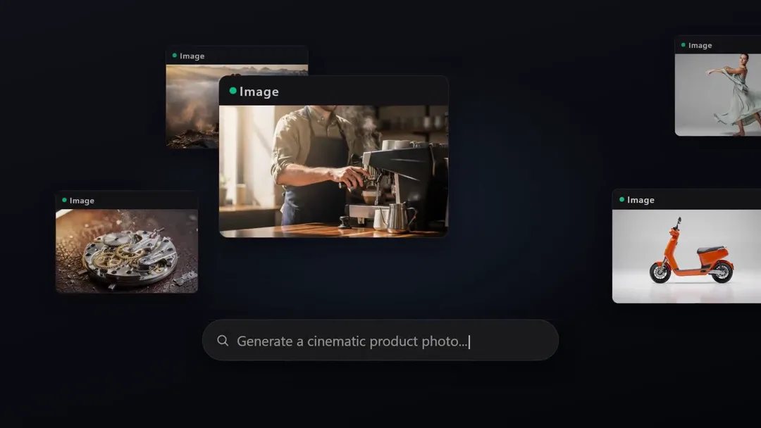 The Asset Collage, ai generated video example made with FluxoKit
